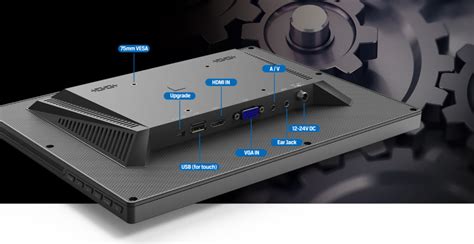 12.1 inch Industrial Touch Screen Monitor - Industrial Panel PC