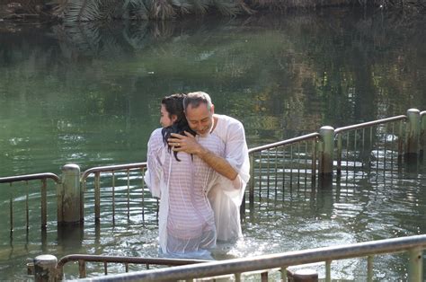 The Campbell Clan Blog: Israel: Jordan River Baptisms