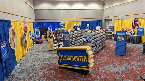 Blockbuster Video Store Rebuilt Inside Video Game Convention in Portland