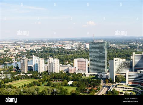 Aerial View Of Vienna City Skyline Stock Photo - Alamy