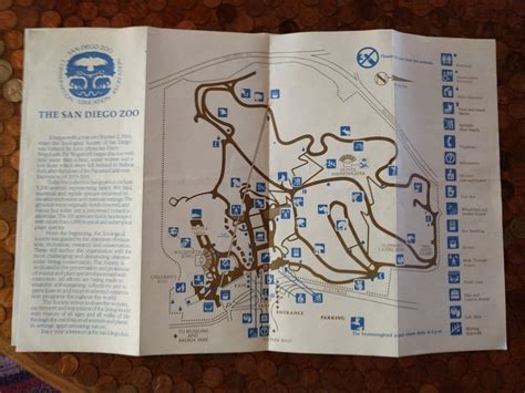 Vintage San Diego Zoo Maps - YEW!