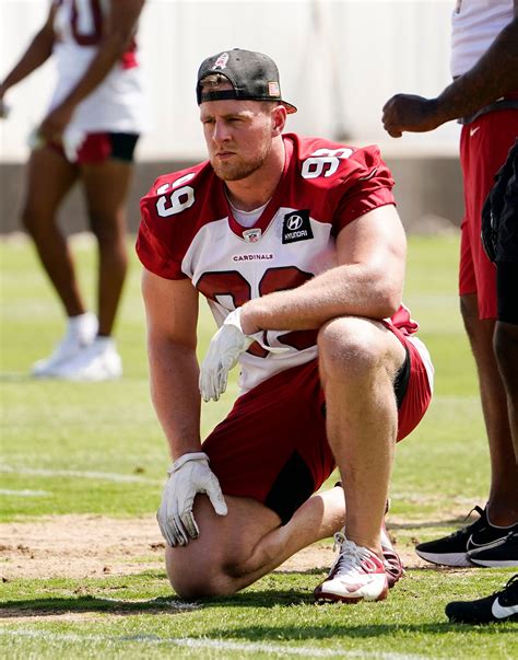 A first look at Wisconsin legend J.J. Watt as an Arizona Cardinal