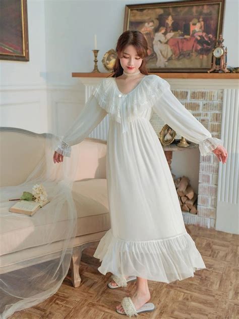 Bridal Nightgown, Vintage Nightgown, Lace Nightgown, Vintage Dresses, Vintage Outfits, Night ...