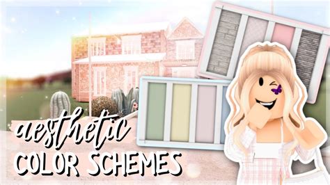 10 AESTHETIC COLOR SCHEMES FOR BLOXBURG BUILDS | BLOXBURG TIPS AND ...