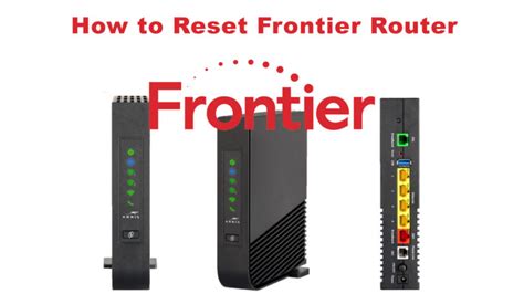 How to Reset Frontier Router? - RouterCtrl