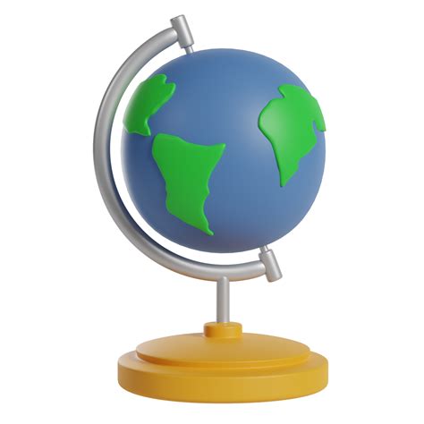 Globe 3D Illustration 20036466 PNG