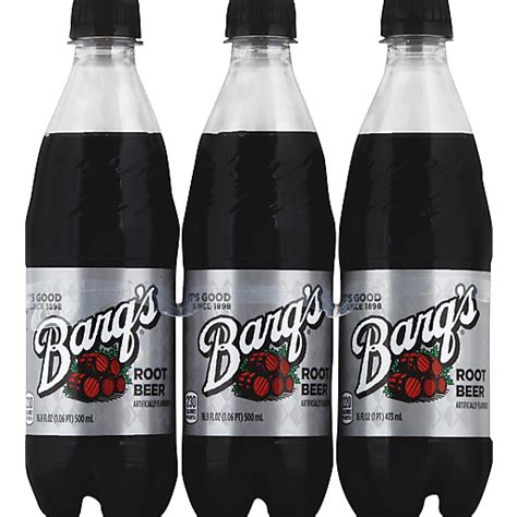 Barq's Root Beer Bottle, 16 fl oz | Beverages | Wagner’s IGA