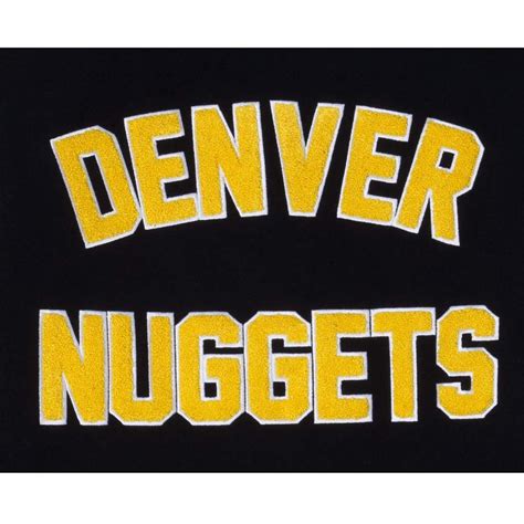 Western Denver Nuggets Varsity Jacket