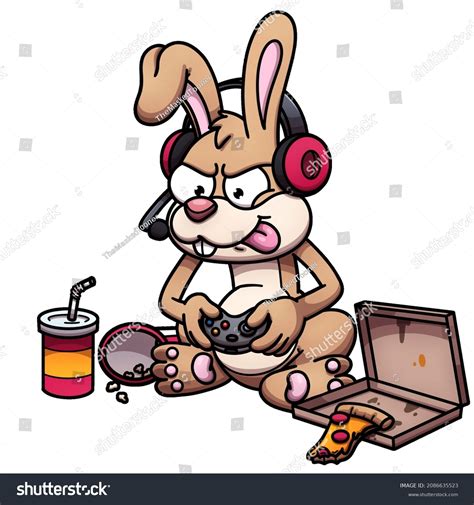 230 Bunny Gamer Images, Stock Photos & Vectors | Shutterstock