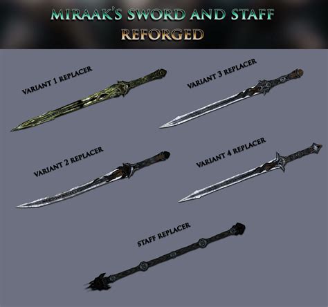 Aevrigheim - Miraak's Sword and Staff Reforged at Skyrim Special ...