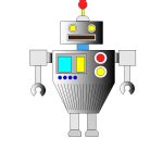 Robot 2015082603 | Free SVG