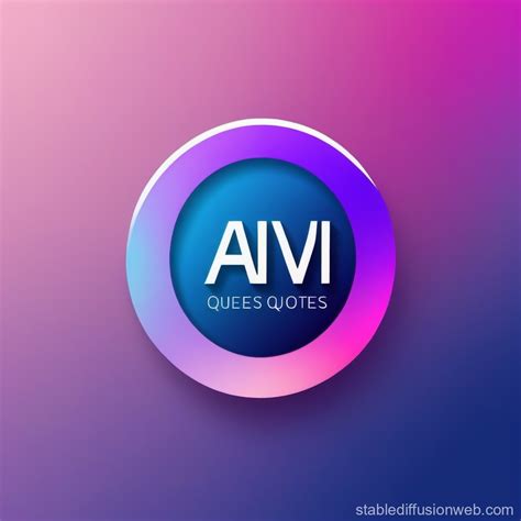 design a logo for a name ariv quotes with a transparent background ...