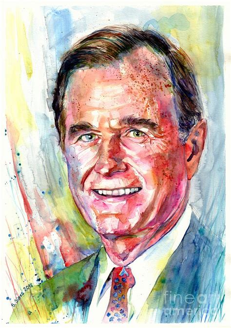 George W Bush Drawing