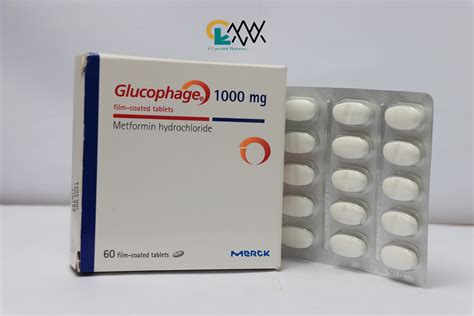 Glucophage 1000mg | Metformin {price is per tab} - Cross-Link Pharmacy ...