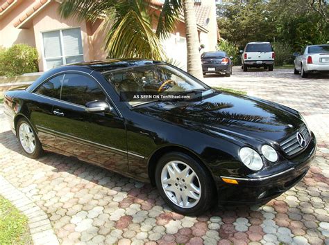 2002 Mercedes Cl500 Luxury Coupe, Fl, Black, Exc. , Ultimate Cruising Machine