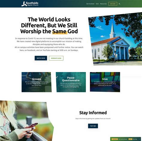 Church Websites: Beautiful and Effective (42 Examples) - ChurchThemes.com