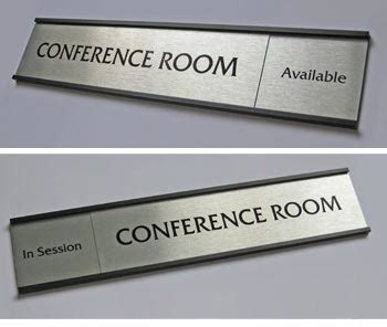 Sliding Office Signs | In Session Door Signs | Occupied Office Slider ...