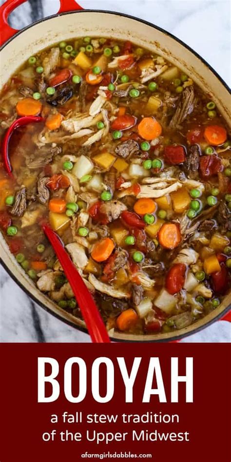 Booyah {a fall stew tradition of the Upper Midwest} • a farmgirl's dabbles