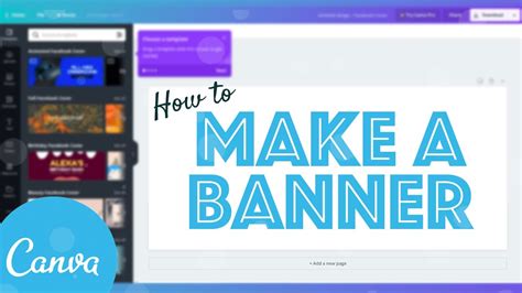 How To Create A Youtube Banner For Free On Canva Step By Step | My XXX ...