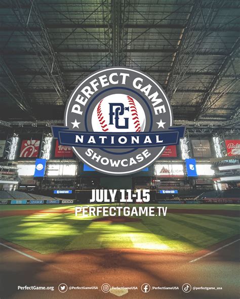 Perfect Game USA on Twitter: "PG National Showcase starts tonight in ...