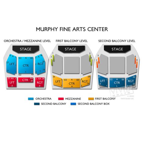 Murphy Fine Arts Center Seating Chart | Vivid Seats