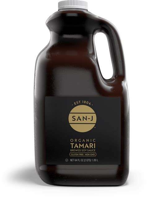 Smooth Gluten-Free Organic Tamari Soy Sauce for Food Service