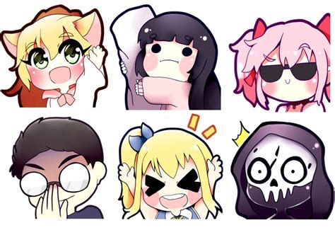 Custom Twitch Discord Emote Commissions Anime Style | Free Nude Porn Photos