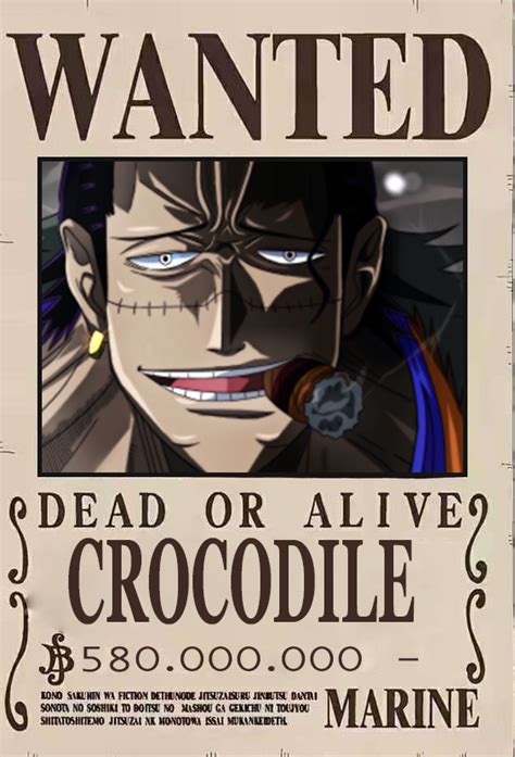 New Wanted Crocodile | One piece manga, One piece drawing, One piece comic