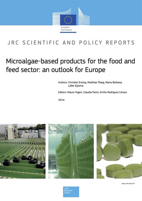 Technopolis Group » Microalgae-based products for the food and feed sector: an outlook for Europe