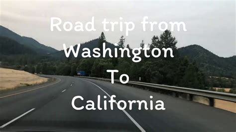 Road Trip from Washington to California 🚘 - YouTube