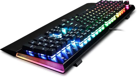 CyberPowerPC Skorpion K2 CPSK304 RGB Mechanical Gaming Keyboard with Kontact Black (Linear ...