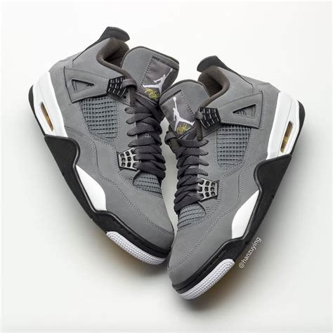 Detailed Look At The Air Jordan 4 "Cool Grey" | Jordan shoes retro, Nike shoes girls, Swag shoes