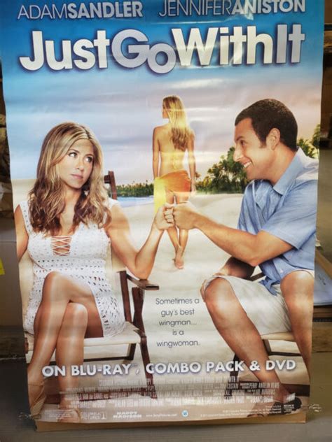 Just go with It 2011 26.75x39 rolled dvd promotional poster | eBay