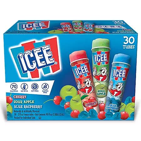 Icee Freeze Squeeze Up Variety (30 ct.) - Sam's Club