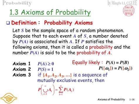 PPT - Chapter 1 Axioms of Probability PowerPoint Presentation, free ...