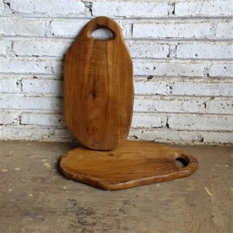 Teak Cutting board set - Teak root furniture reclaimed | Recycled teak ...