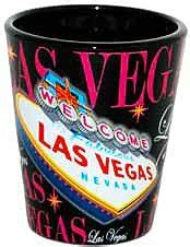 Las Vegas Shot Glass - Colors, Las Vegas Shot Glasses, Las Vegas ...