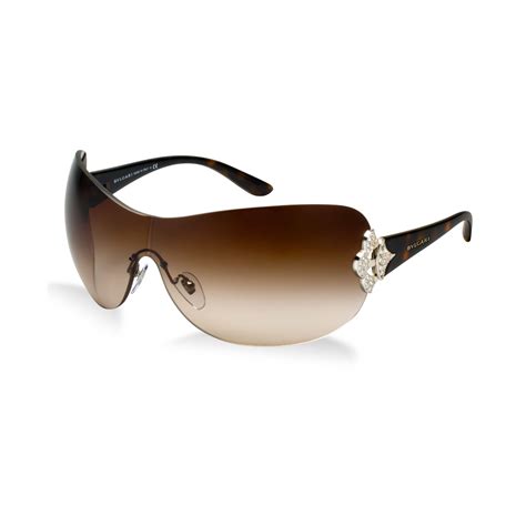 Lyst - Bvlgari Sunglasses in Brown