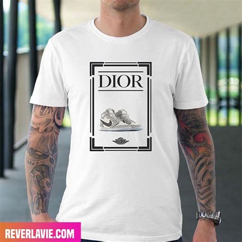 Sneaker Air Dior - Air Jordan 1 High x Dior Fashion T-Shirt - REVER LAVIE