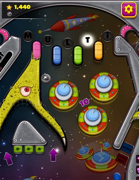 🕹️ Play Space Adventure Pinball: Virtual Pinball Game in Outer Space