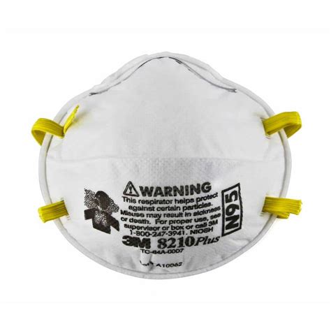 3M N95 Particulate Respirator Dust Mask 8210HC-B - The Home Depot