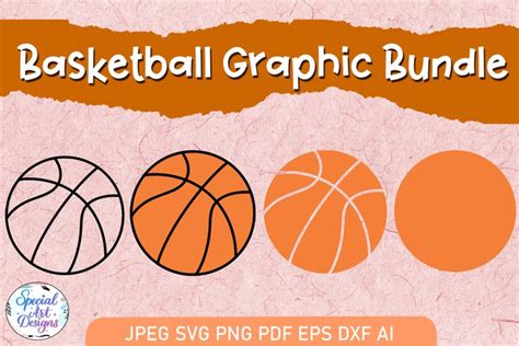 Basketball Svg | Basketball Silhouette (2364349)