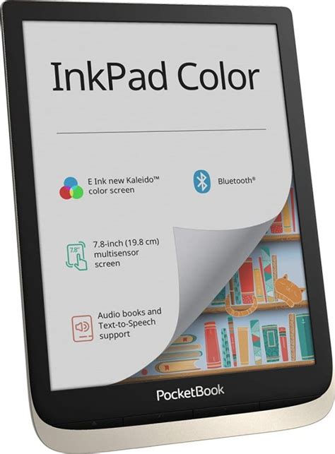 PocketBook InkPad Color is an eBook Reader With 7.8 inch E Ink Color Display