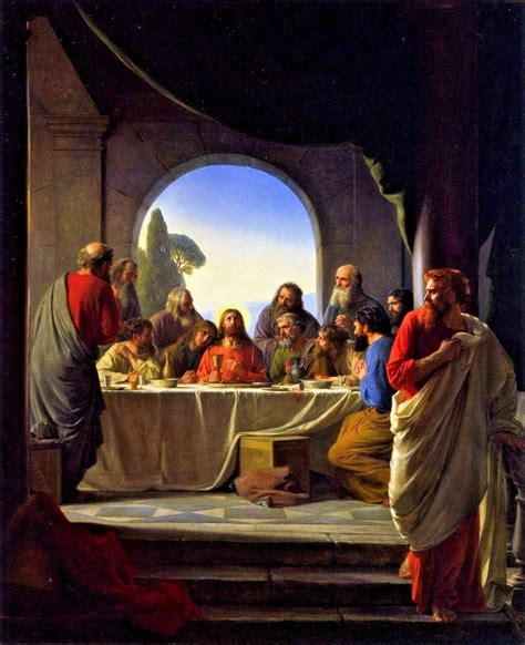 Jesus Christ The Last Supper Christian Painting 8x10 Art Print | #3842388446