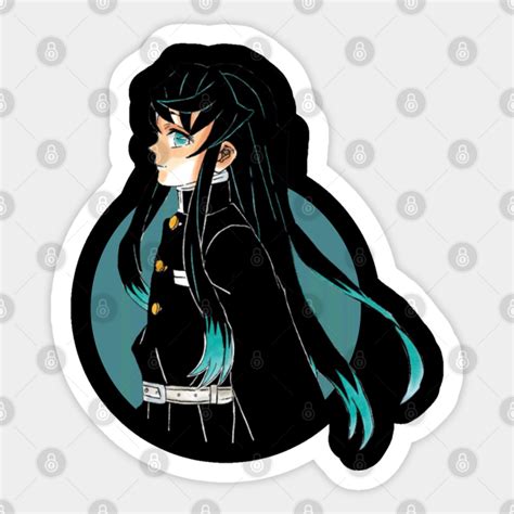 mist hashira sword - Muichiro - Sticker | TeePublic