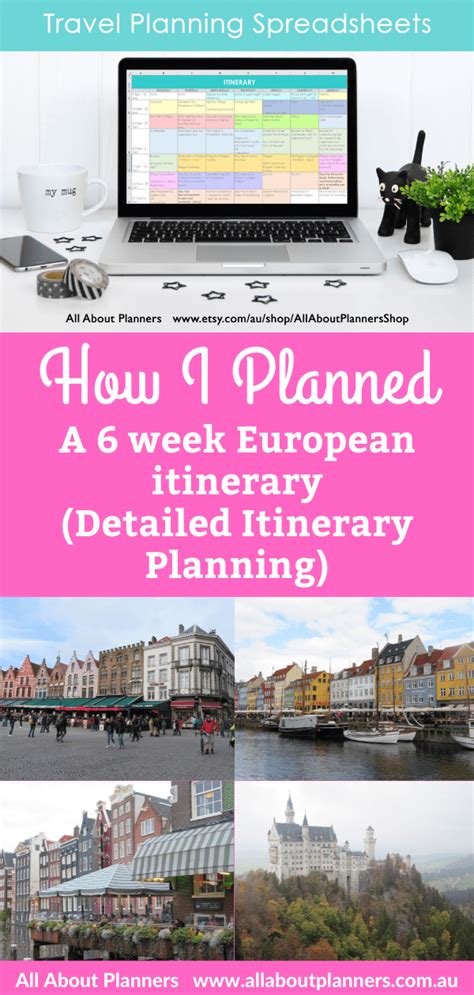 How I Planned a 6 week European Holiday (Plus download my detailed ...