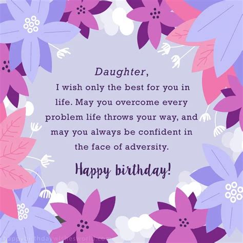 100 Birthday Wishes for Daughters - Find the perfect birthday wish | Happy birthday daughter ...