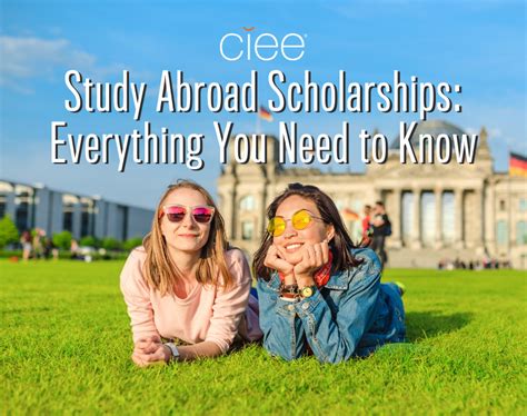 Study Abroad Scholarships: Everything You Need to Know | CIEE