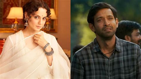 Kangana Ranaut lauds ’12th Fail’, says Vikrant Massey ’might fill void left by Irrfan Khan’