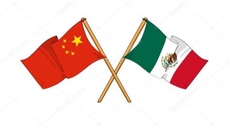 China and Mexico alliance and friendship — Stock Photo © rolfik #12572942